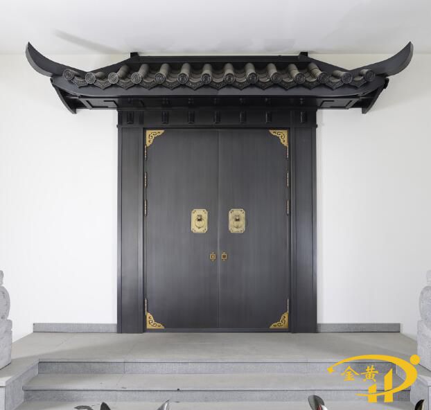 琉璃瓦别墅门