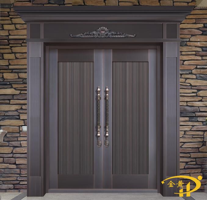 别墅大门铜门价格