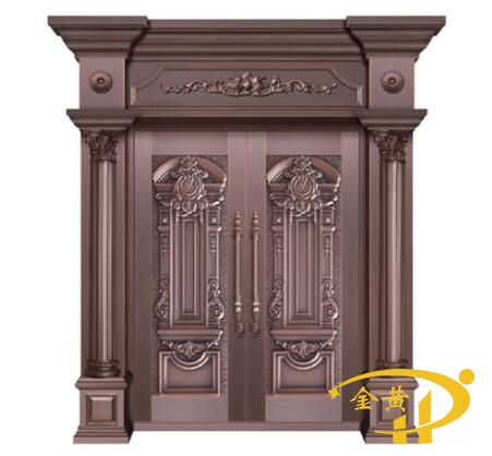 永康铜门厂定制别墅铜门